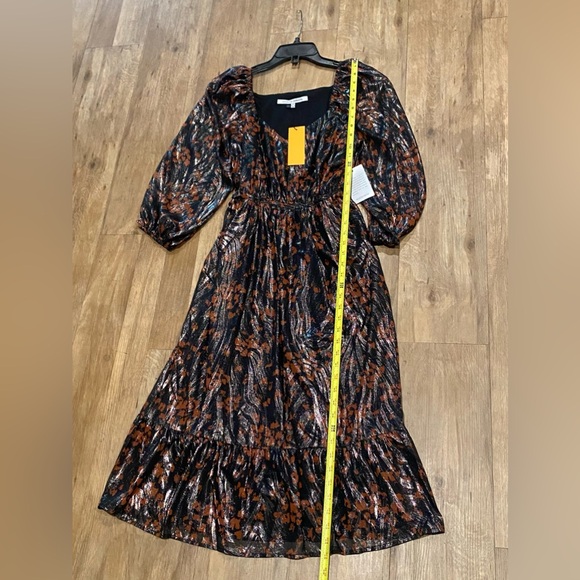 COLLECTIVE CONCEPTS-Square V-neck Dress- Size: Medium-Color: Black/Red-NEW!! - Picture 13 of 16